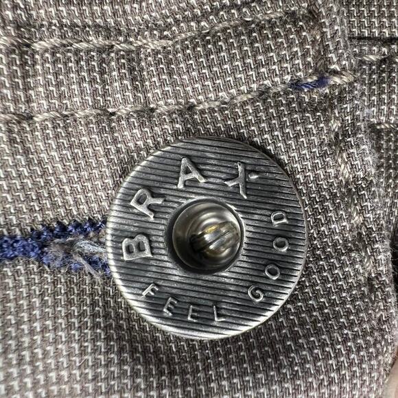 Brax Cooper Fancy Regular Fit Light Casual Dress Chino Pants Tan Size 36/34 - Picture 8 of 13